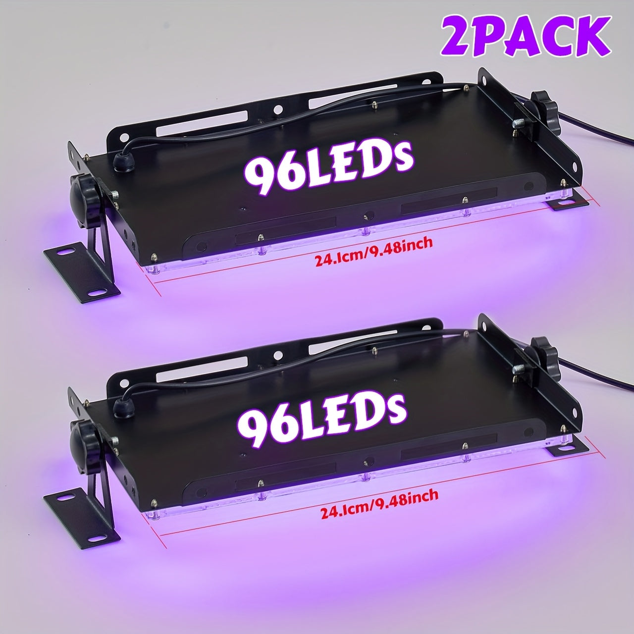 Lampe UV pour résine, Lumière UV 2PACK144LEDs pour maison et déplacements – vue détaillée 13