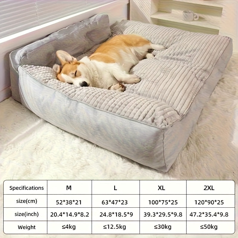 Lit pour chien, 65 x 45 cm (25.8" x 17.5") pour chiens et repos – vue détaillée 2