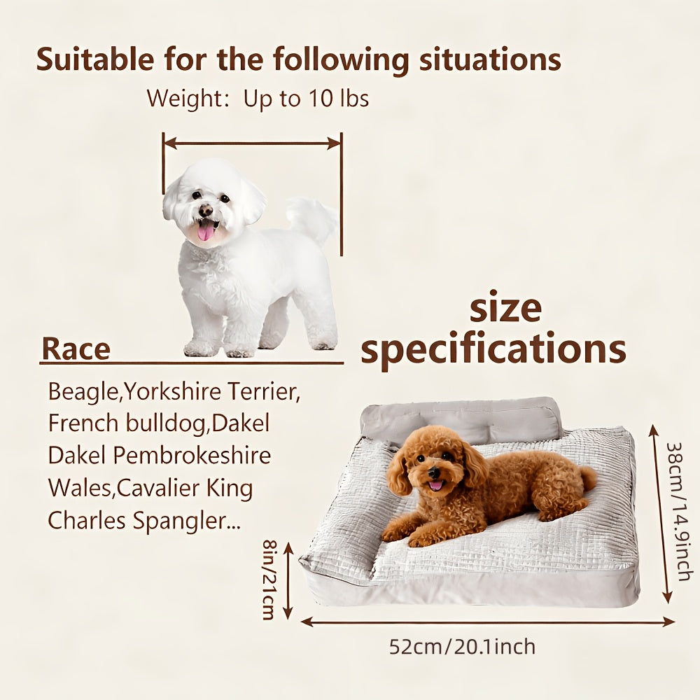 Lit pour chien, 65 x 45 cm (25.8" x 17.5") pour chiens et repos – vue détaillée 20
