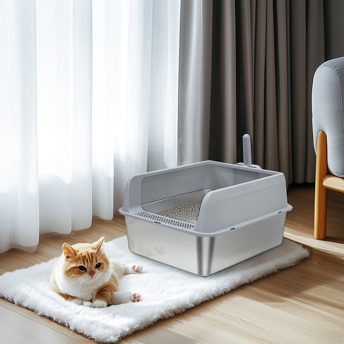 Literie, acier inoxydable pour animaux et maison – vue détaillée 9