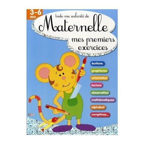 Livre imprimé Toute ma scolarité de Maternelle, 64 pages pour quotidien et maison – vue principale