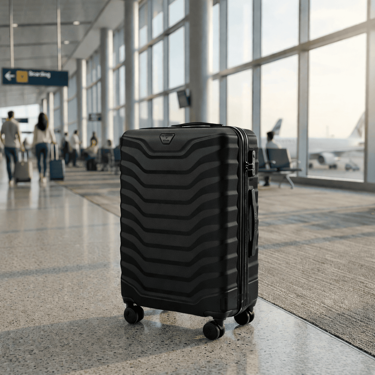 Livre imprimé Valise moyenne ABS+ 24" pour camping et voyage – vue principale