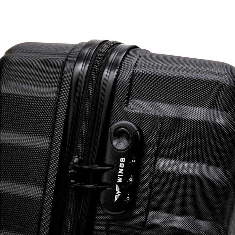 Livre imprimé Valise moyenne ABS+ 24" pour camping et voyage – vue détaillée 5