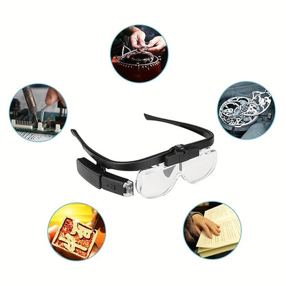 Loupe LED, éclairage LED pour travail de précision et quotidien – vue détaillée 2