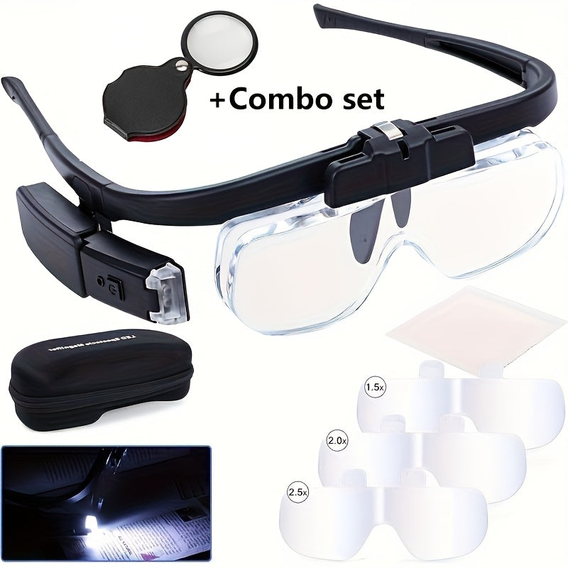 Loupe LED, éclairage LED pour travail de précision et quotidien – vue détaillée 8