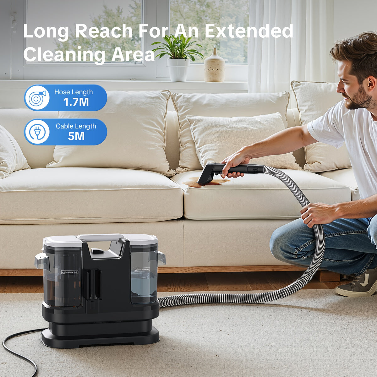 Lubluelu, 600W pour Tapis et quotidien – vue détaillée 5
