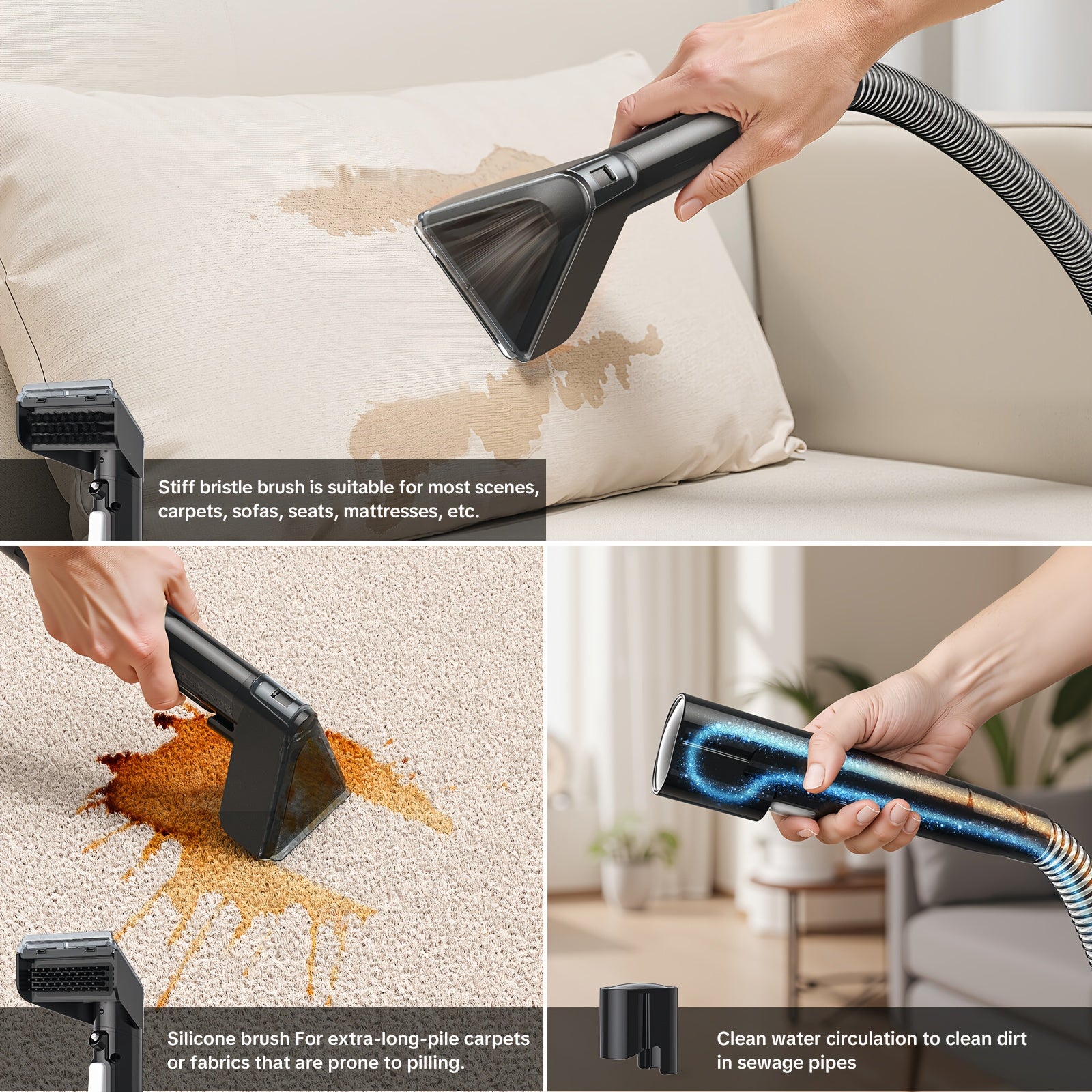 Lubluelu, 600W pour Tapis et quotidien – vue détaillée 7