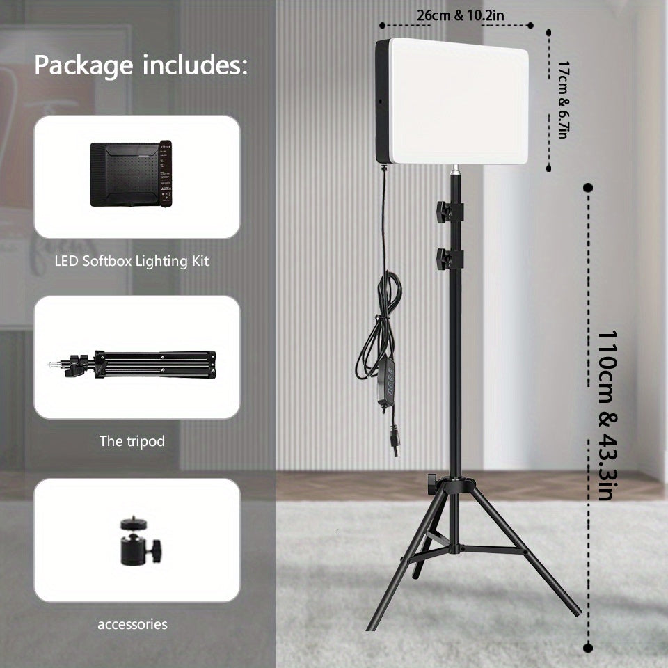 Lumière de remplissage vidéo LED, éclairage LED pour la photographie et quotidien – vue détaillée 2