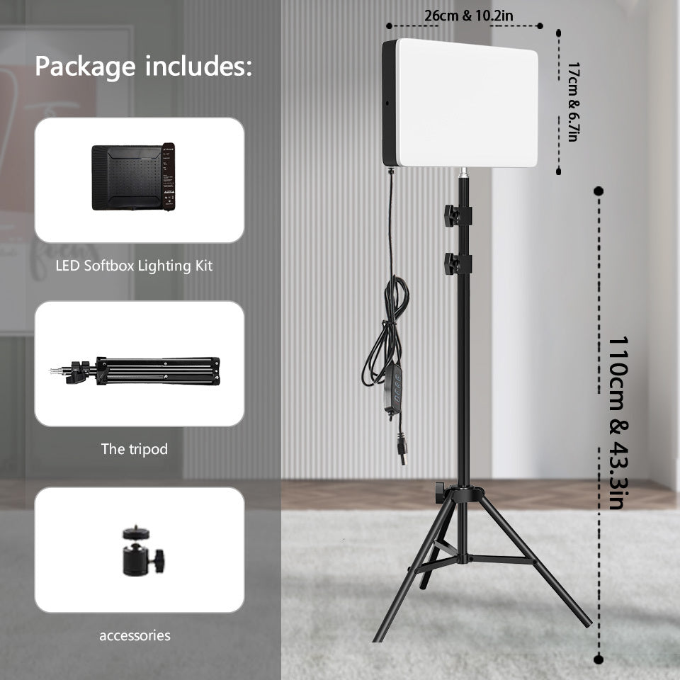 Lumière de remplissage vidéo LED, éclairage LED pour la photographie et quotidien – vue détaillée 3