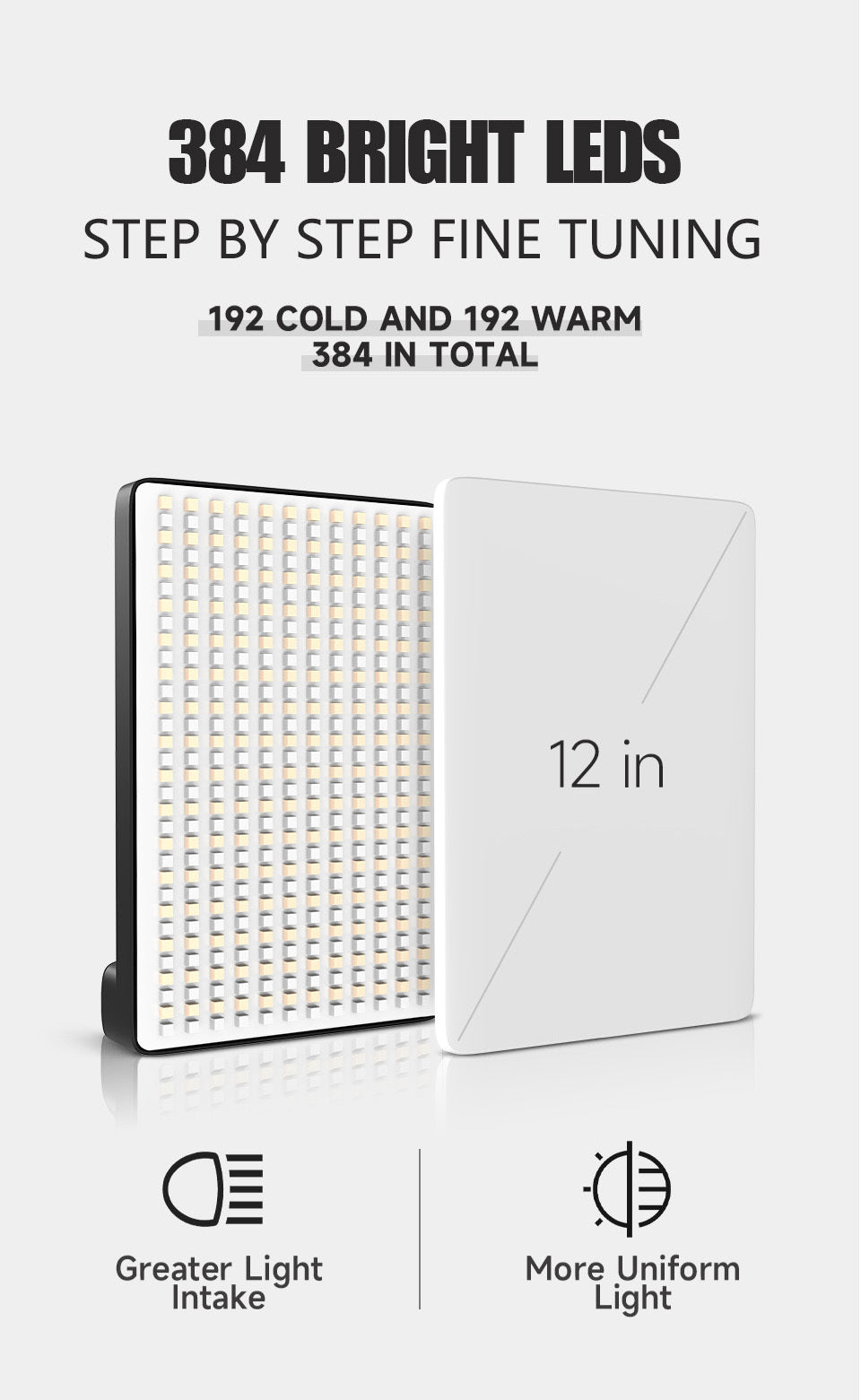Lumière de remplissage vidéo LED, éclairage LED pour la photographie et quotidien – vue détaillée 10