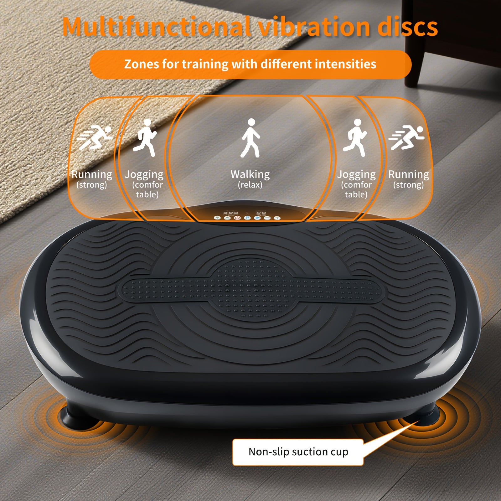Machine de Vibration Corporelle Complète, 200W pour animaux et maison – vue détaillée 5