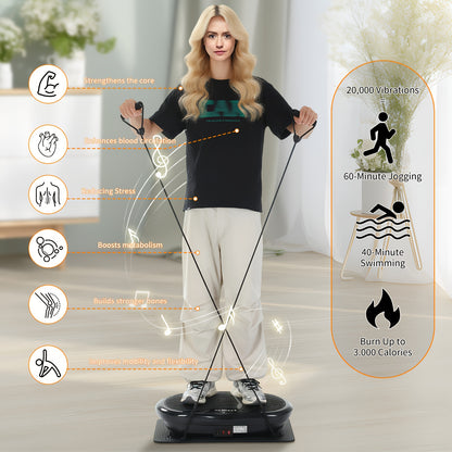 Machine de Vibration Corporelle Complète, 200W pour animaux et maison – vue détaillée 10