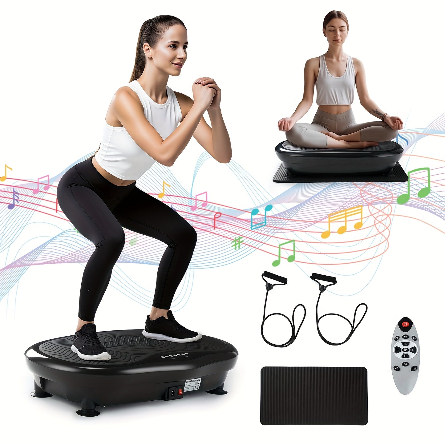 Machine de Vibration Corporelle Complète, 200W pour animaux et maison – vue détaillée 12