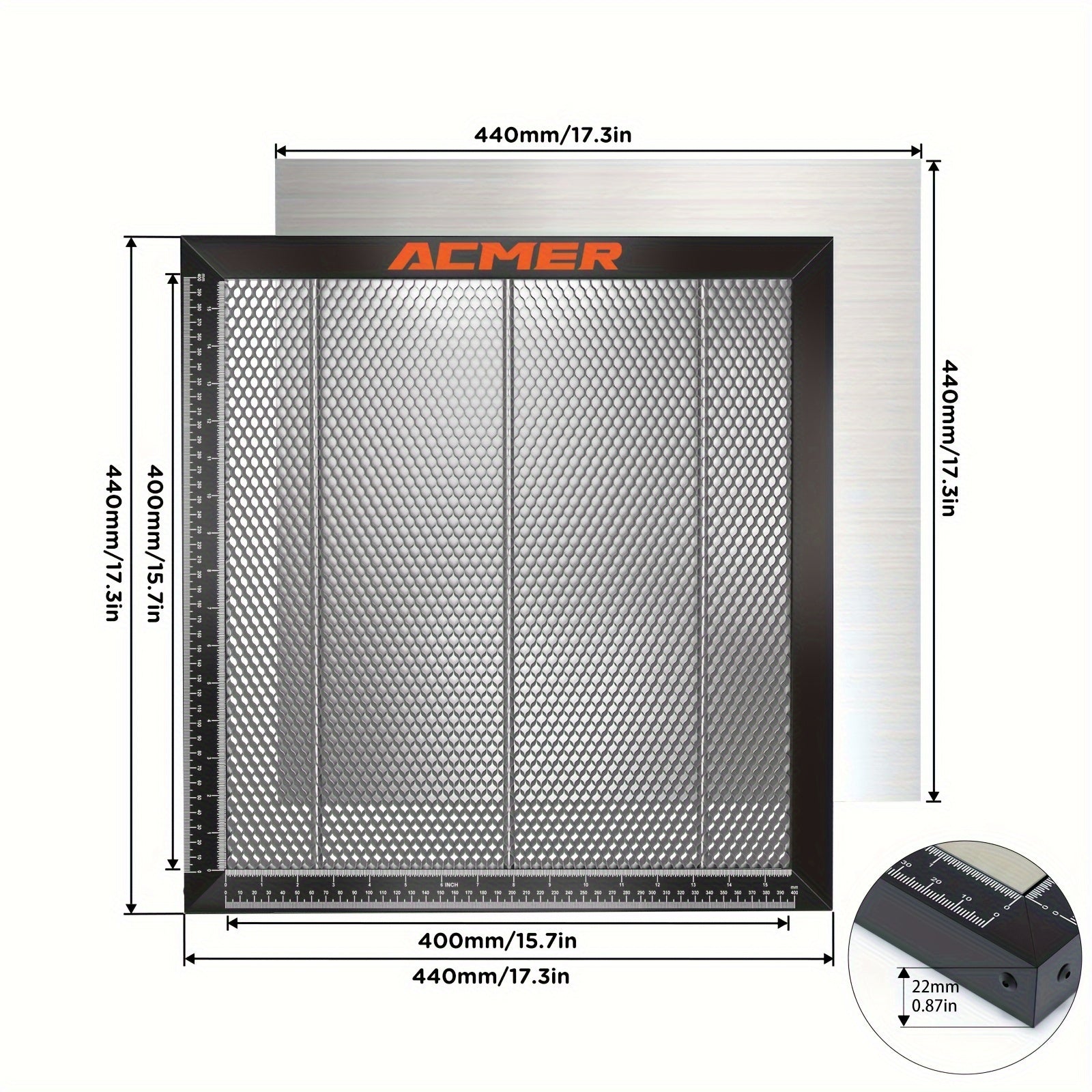 Machines à pochoir, compatible avec TTS-55 pour machines de gravure laser CO2 et diode – vue détaillée 5