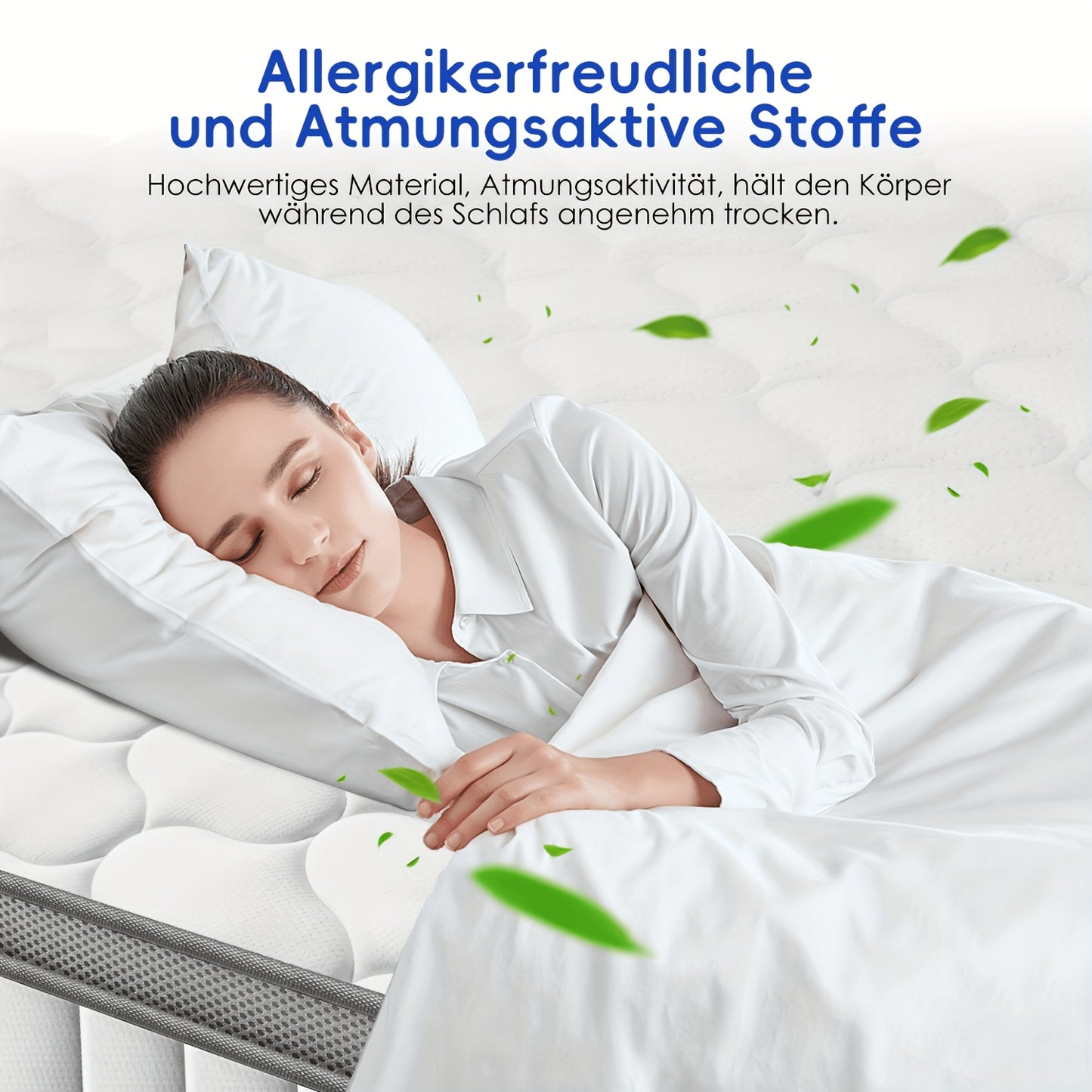 Matelas, Hauteur 25 cm pour chambre et couchage quotidien – vue détaillée 6