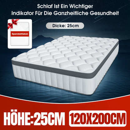 Matelas, Hauteur 25 cm pour chambre et couchage quotidien – vue détaillée 14