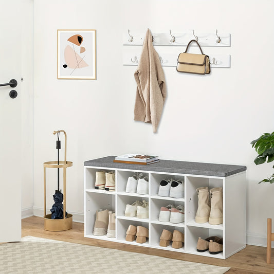 Meuble à chaussures, Blanc pour les couloirs et quotidien – vue principale