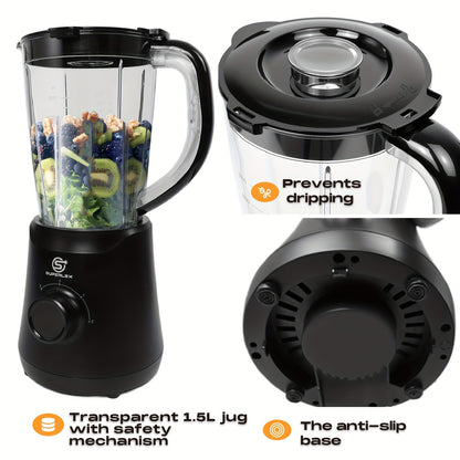 Mixeur Professionnel, lavable pour Smoothies et Glace – vue détaillée 2