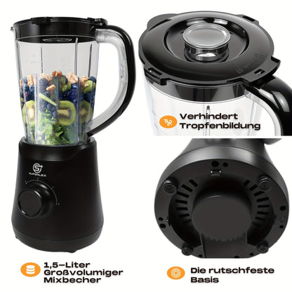 Mixeur Professionnel, lavable pour Smoothies et Glace – vue détaillée 15