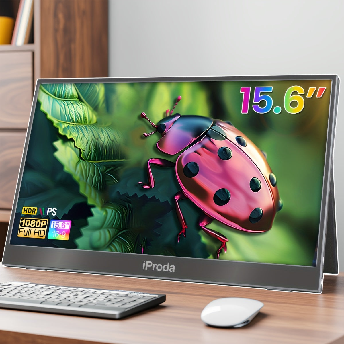 Moniteur de Jeu Portable, 60Hz pour quotidien et maison – vue principale