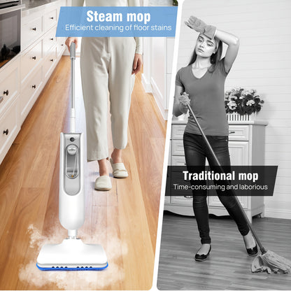 Nettoyeur vapeur, Nettoyeur Vapeur Électrique 1500W pour sols et salle de bains – vue détaillée 3