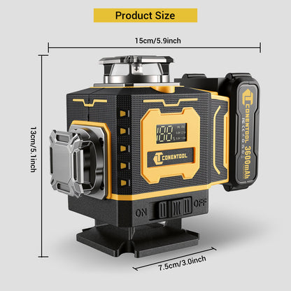 Niveau laser, 4x360 pour alignement et travaux de pose – vue détaillée 3