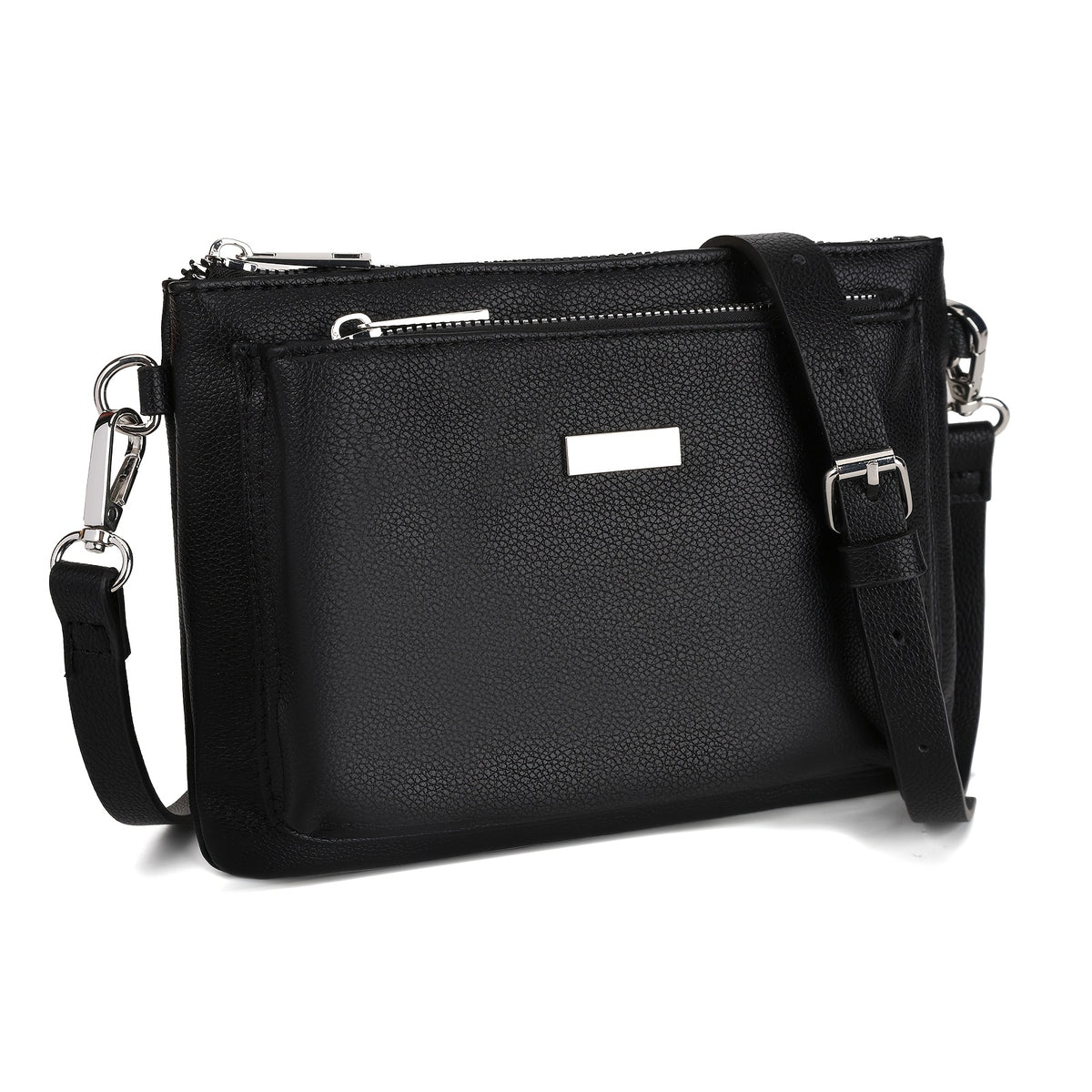 Nouveau sac à bandoulière classique, NOIR pour véhicule et déplacements – vue principale