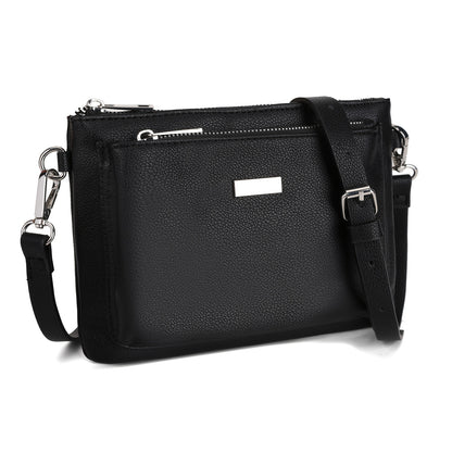 Nouveau sac à bandoulière classique, NOIR pour véhicule et déplacements – vue principale