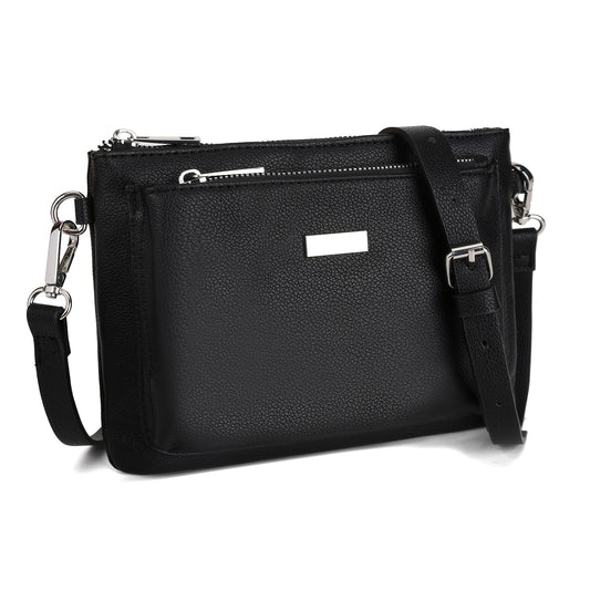 Nouveau sac à bandoulière classique, NOIR pour véhicule et déplacements – vue principale