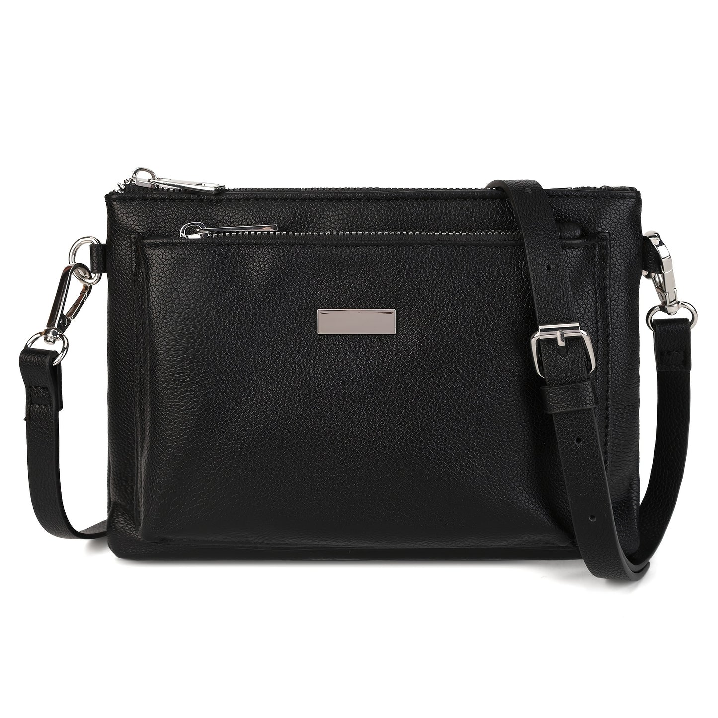 Nouveau sac à bandoulière classique, NOIR pour véhicule et déplacements – vue détaillée 10