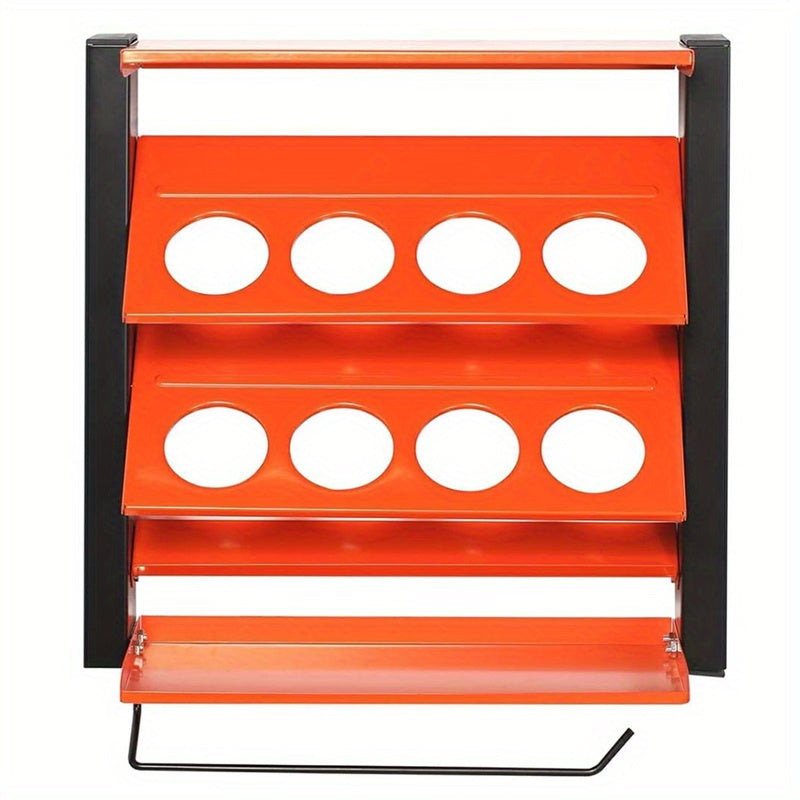 Organisateur mural en métal robuste, avec rangement pour atelier et bricolage – vue détaillée 4