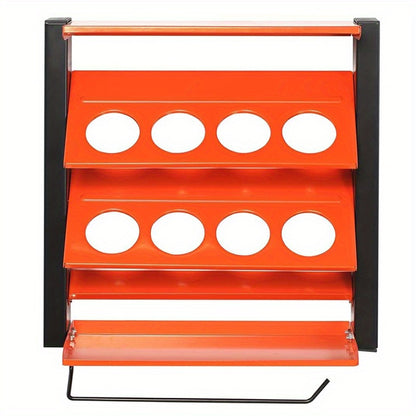 Organisateur mural en métal robuste, avec rangement pour atelier et bricolage – vue détaillée 4