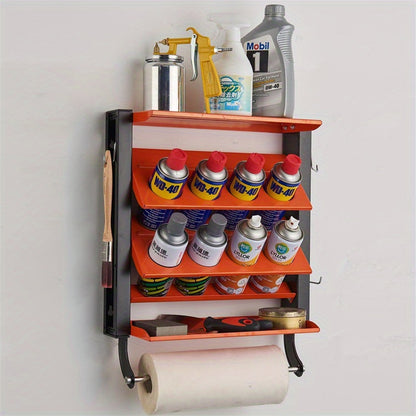 Organisateur mural en métal robuste, avec rangement pour atelier et bricolage – vue détaillée 10