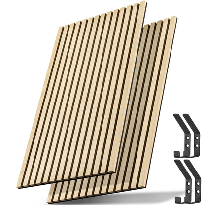 Panneaux acoustiques, bois pour bureau et télétravail – vue principale