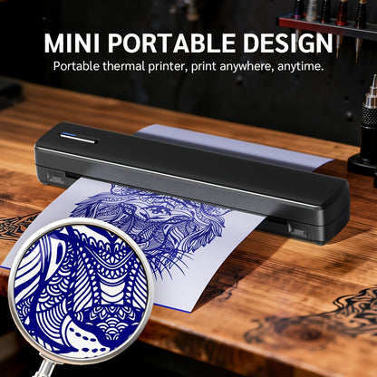 Papier de transfert tatouage, Papier thermique pour tatouage 8,5x11 pour loisirs et projets créatifs – vue détaillée 6