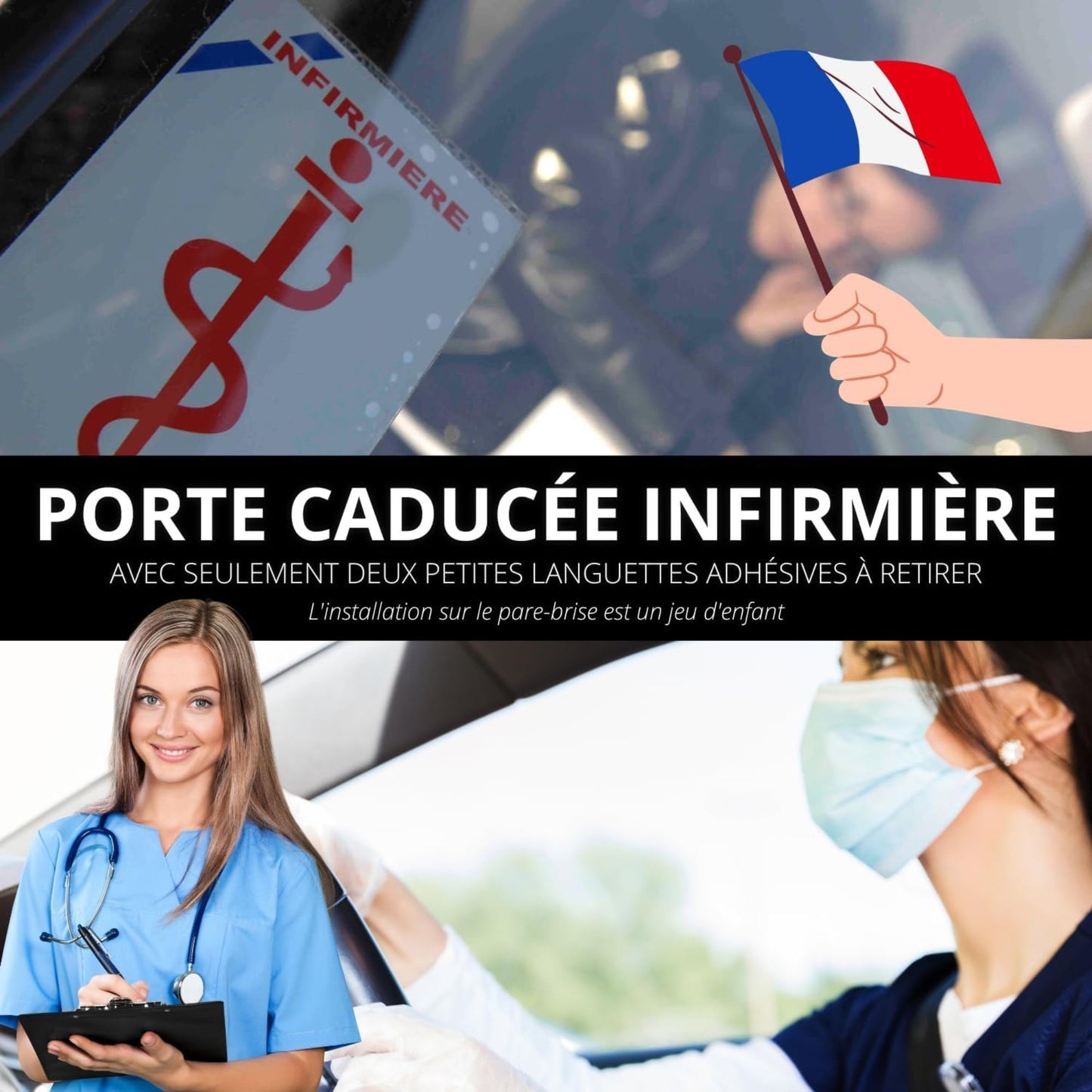 Pelote de fibre, Support cartes x3 pour véhicule et déplacements – vue détaillée 5