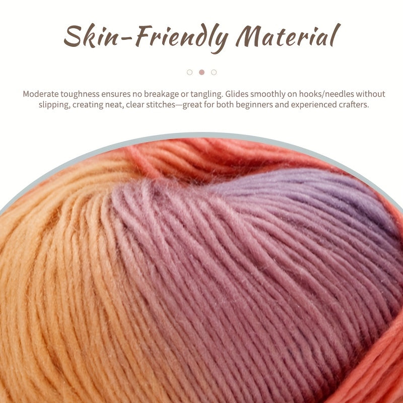 pelotes de fil à crocheter, Pack de 4 meules de foin Dusk pour écharpes et quotidien – vue détaillée 3