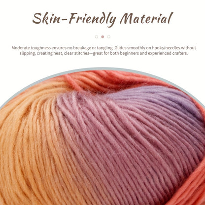 pelotes de fil à crocheter, Pack de 4 meules de foin Dusk pour écharpes et quotidien – vue détaillée 3
