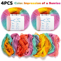 Impression d'un lever de soleil Pack de 4