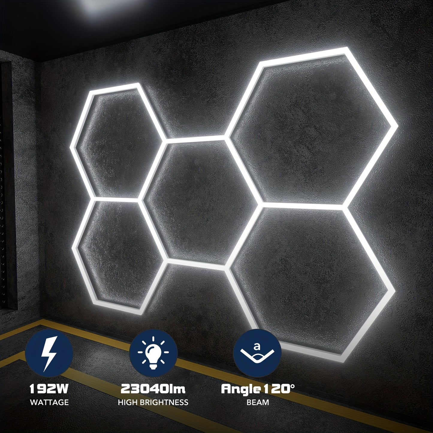 Plafonnier LED, 5 Couleurs pour maison – vue détaillée 9
