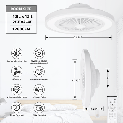 Plafonnier LED, 54cm pour maison et quotidien – vue détaillée 10
