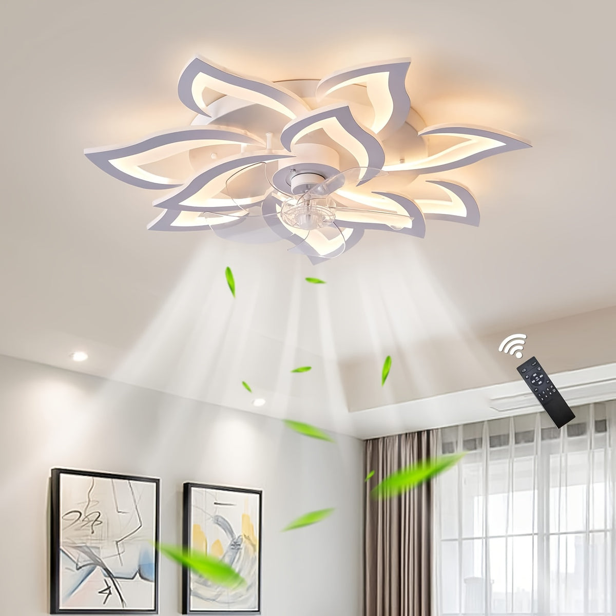 Plafonnier LED, 68,58 cm pour déplacements et maison – vue détaillée 4