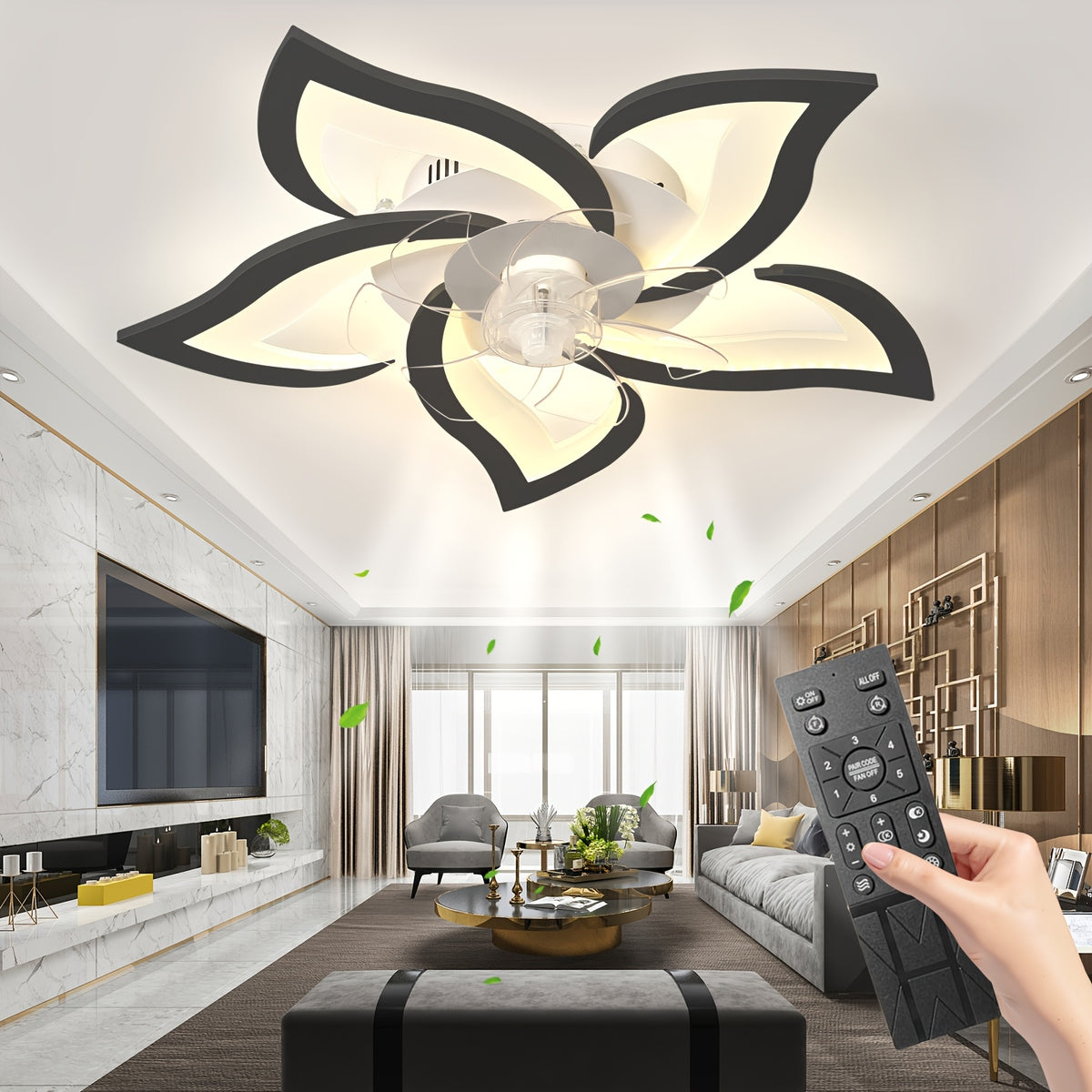 Plafonnier LED, 68,58 cm pour déplacements et maison – vue détaillée 8