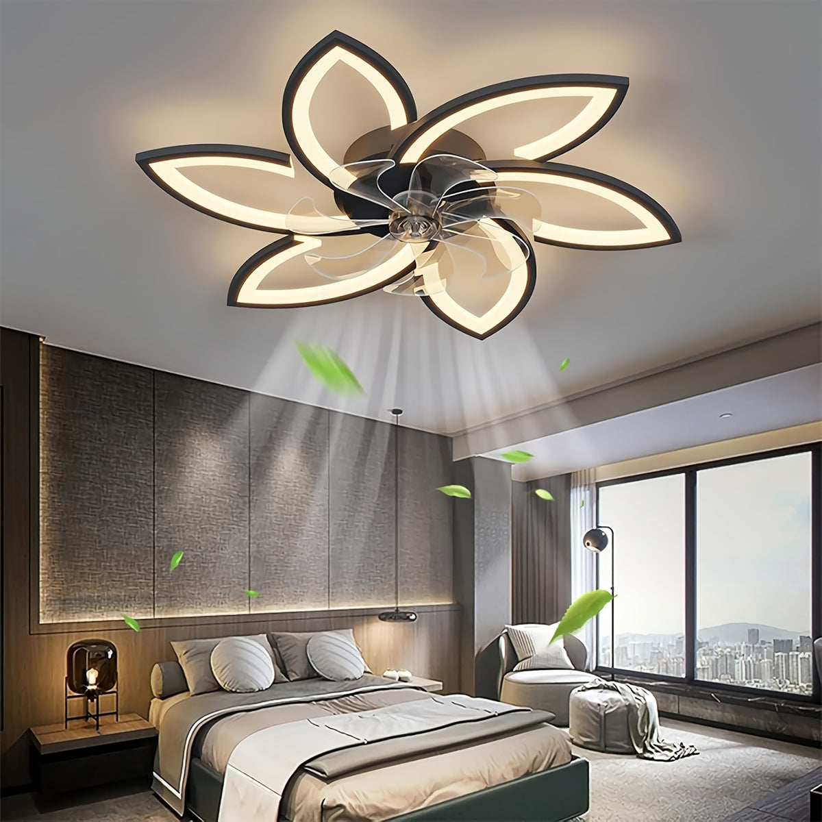 Plafonnier LED, 90 Cm pour maison et salon – vue détaillée 6