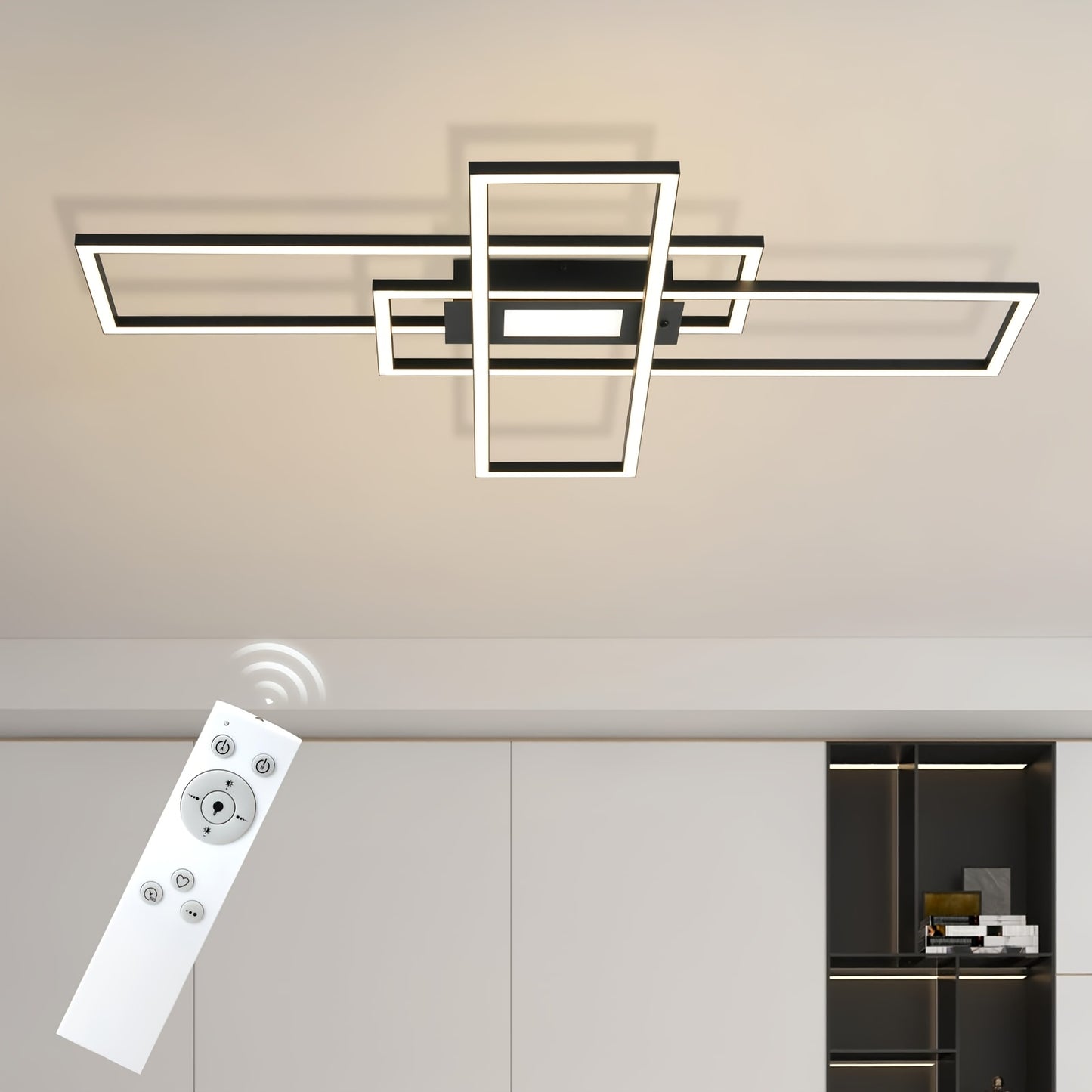 Plafonnier LED, Blanc pour maison – vue principale