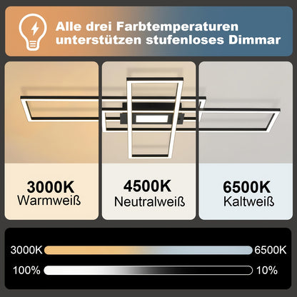Plafonnier LED, Blanc pour maison – vue détaillée 4