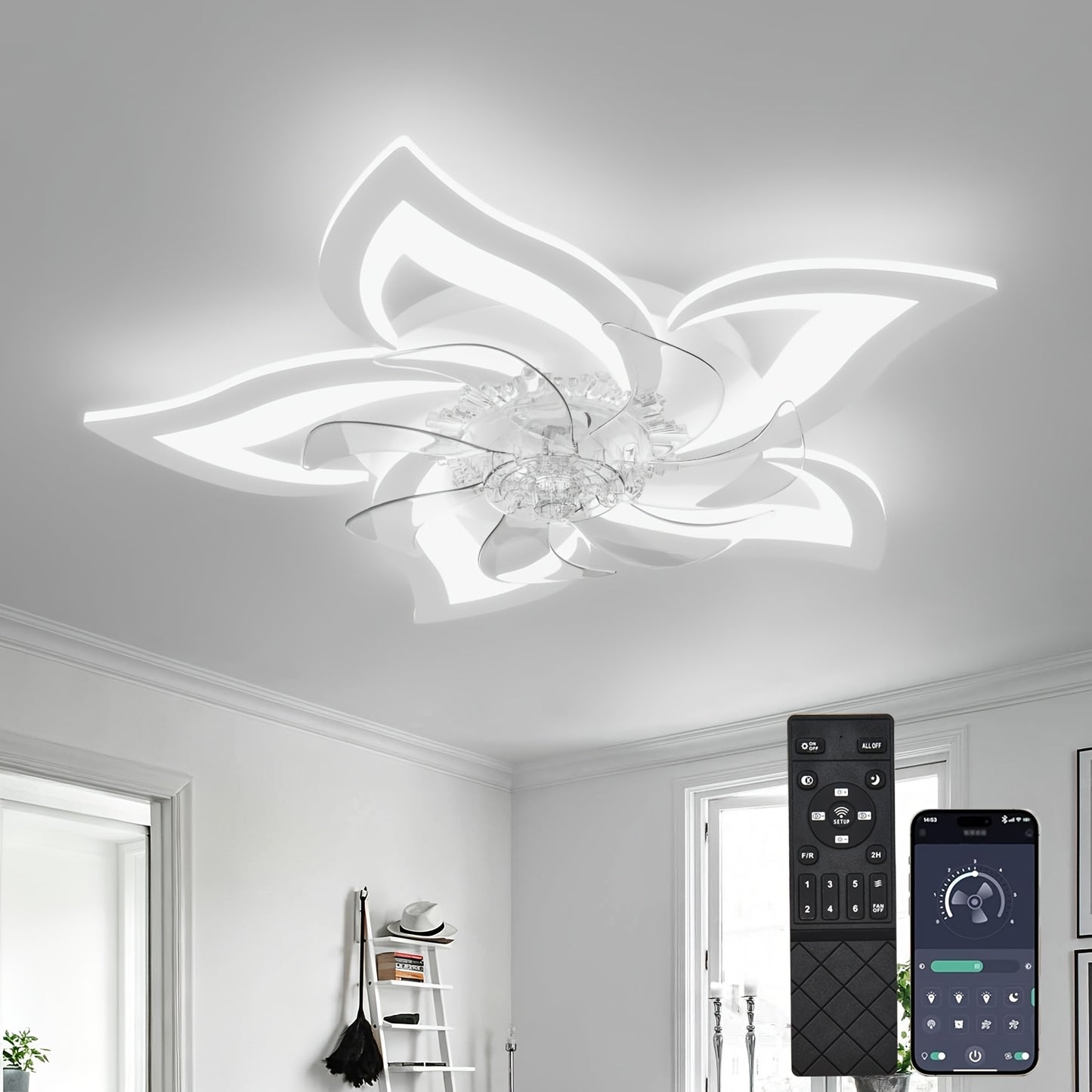 Plafonnier LED, éclairage LED pour déplacements – vue détaillée 11