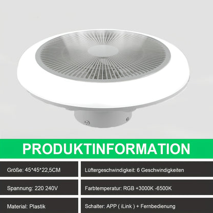 Plafonnier LED, RGB + Audio pour maison – vue détaillée 2