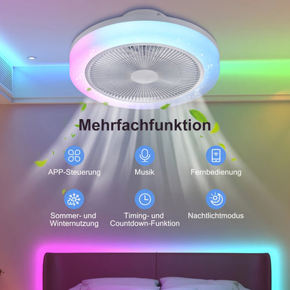 Plafonnier LED, RGB + Audio pour maison – vue détaillée 5