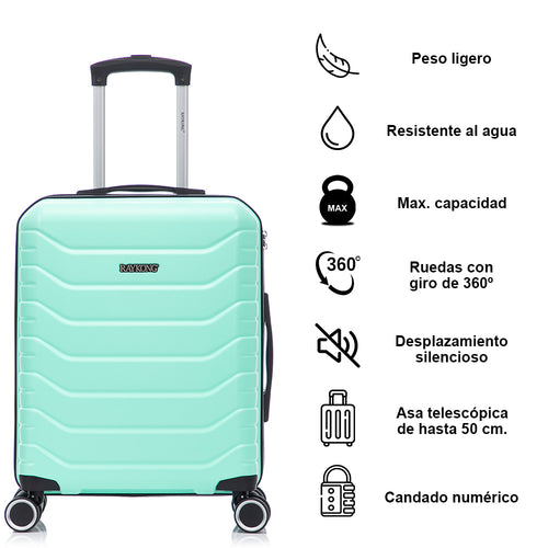 Porte-bagages, coque rigide ABS pour véhicule et déplacements – vue principale